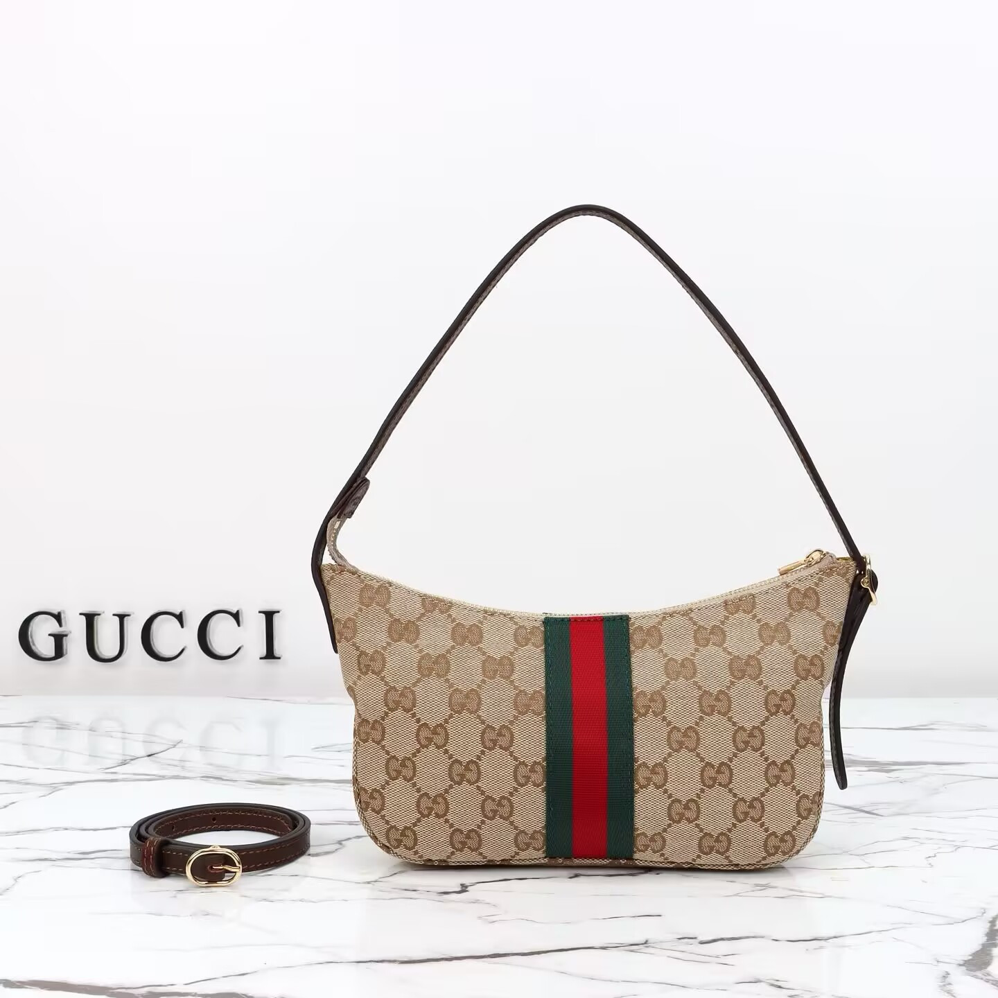 G*u*i lunetta small crossbody bag 22x13x3cm