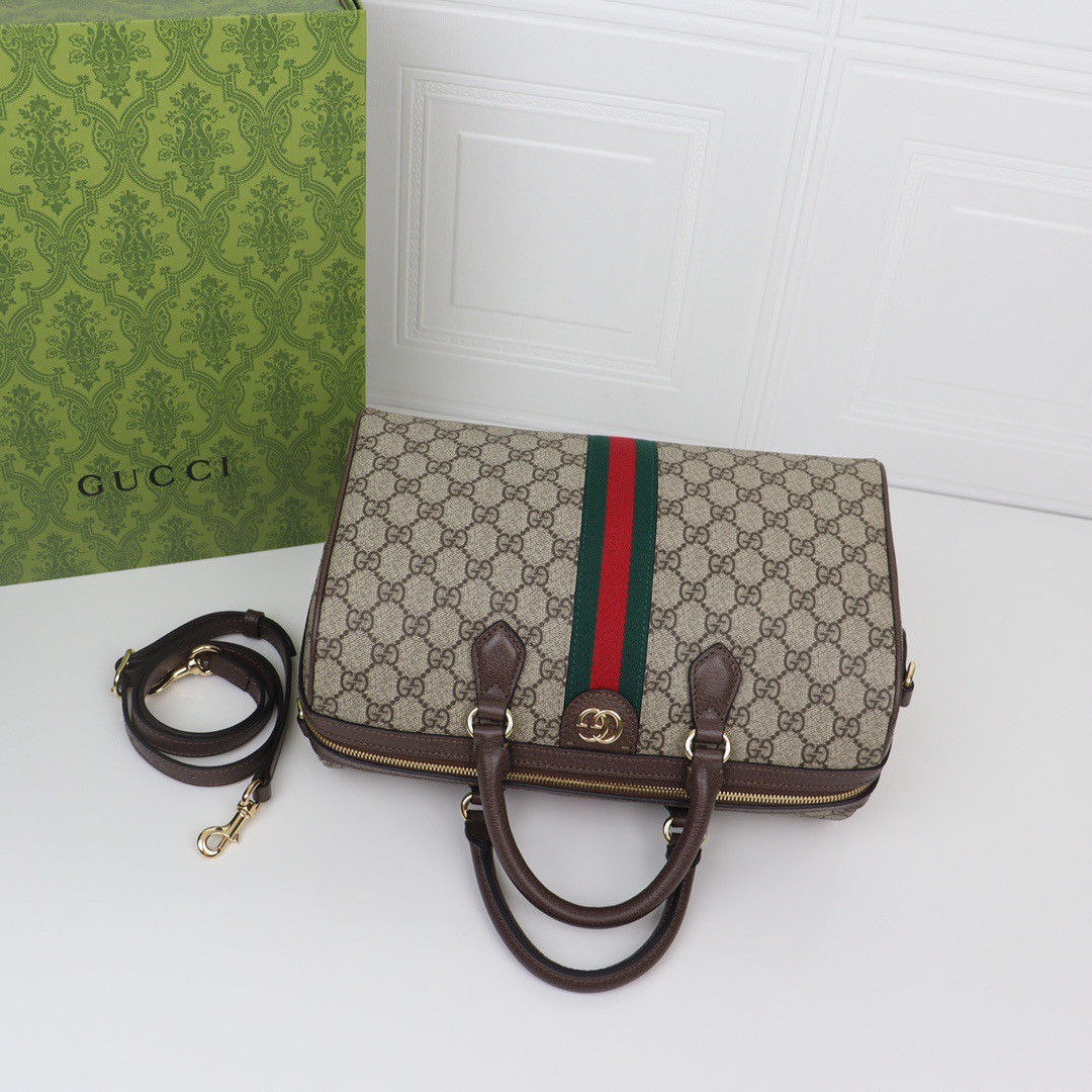 G*u*i Ophidia medium top handle bag 31X20X16cm
