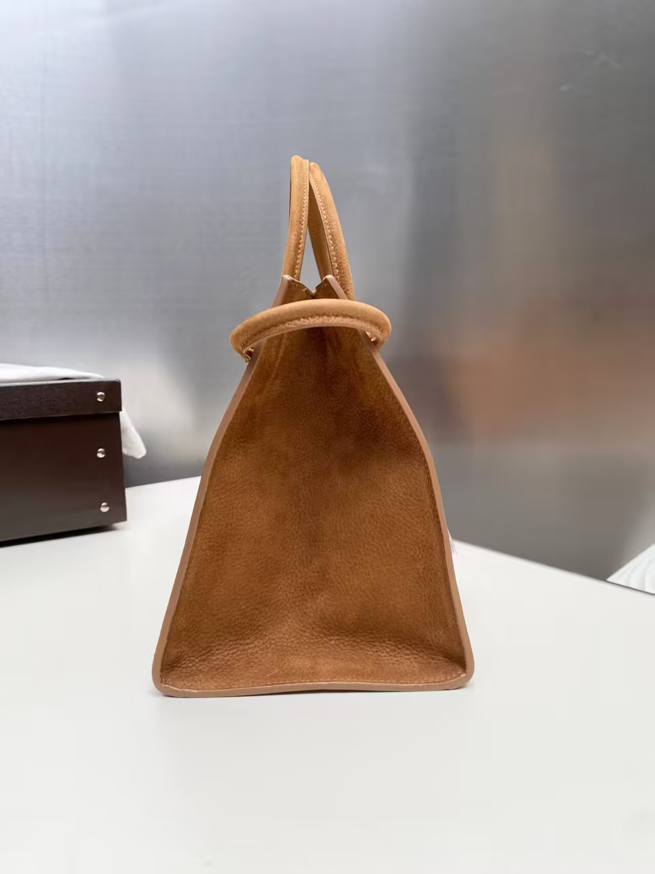 Alaïa Le Teckel East West Tote Bag 42x20x45cm