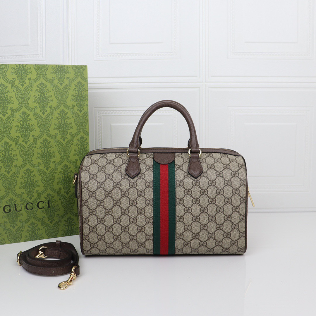G*u*i Ophidia medium top handle bag 31X20X16cm