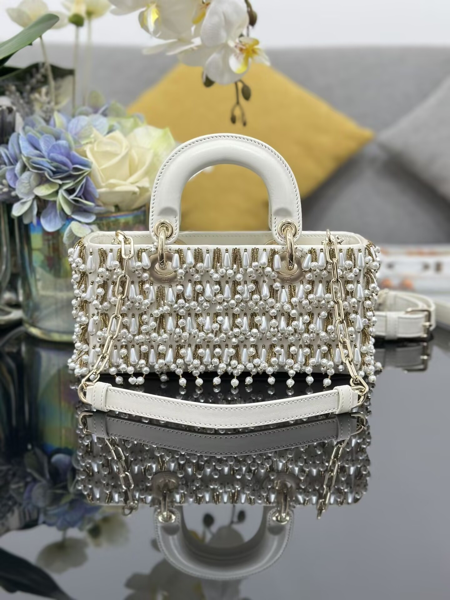 D*0r SMALL LADY D-JOY BAG 22x6x12cm
