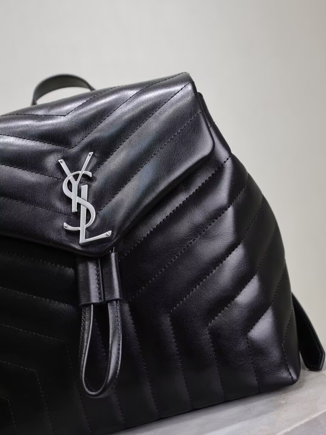 Y*L LOULOU BACKPACK BLACK 26x22x11cm