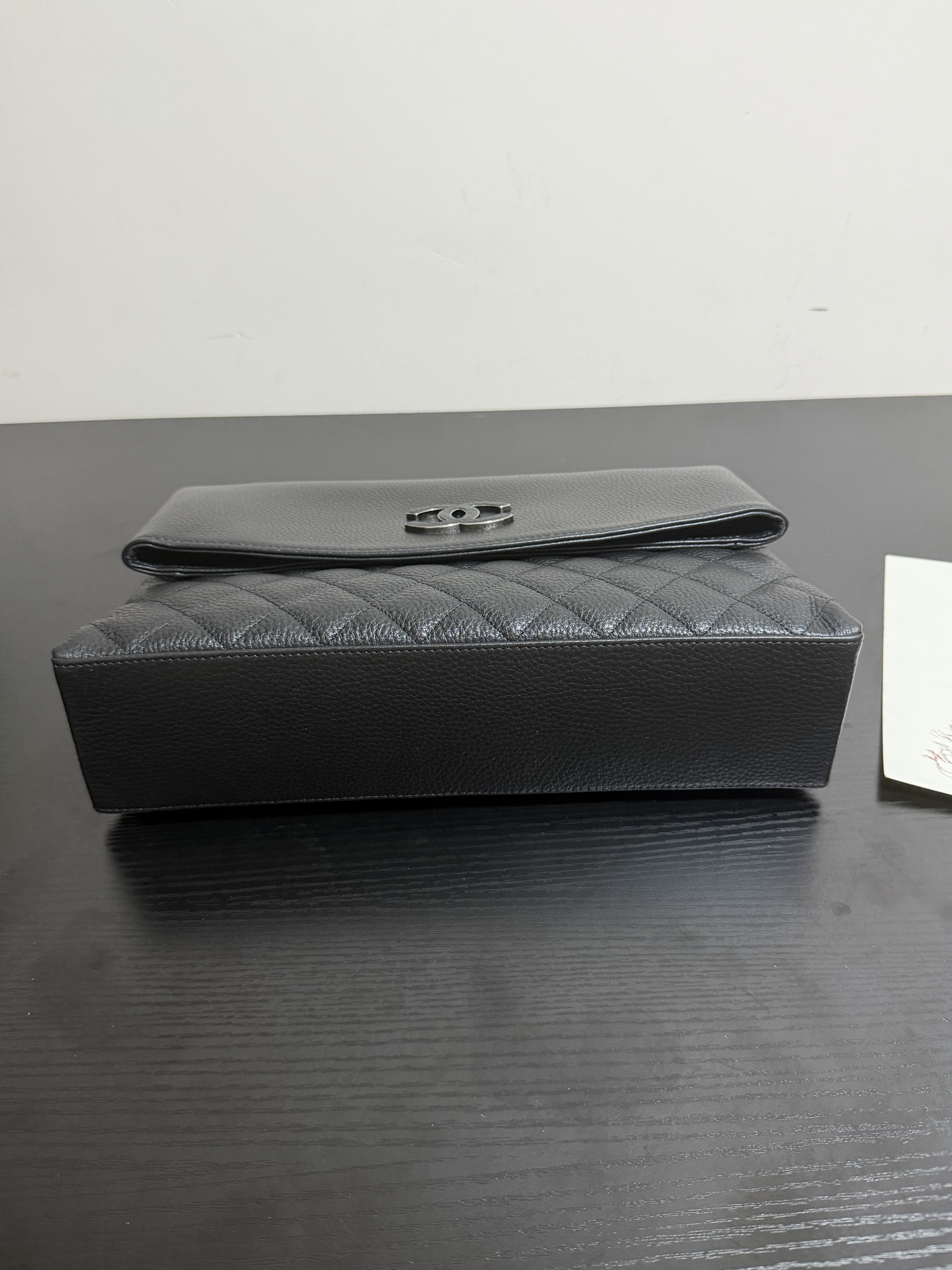 Ch*el hampton flap handbag as7095 32x19x7.5cm