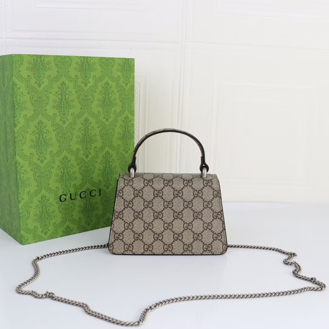 G*u*i Dionysus Mini Top Handle Bag 18×11.5×7 cm