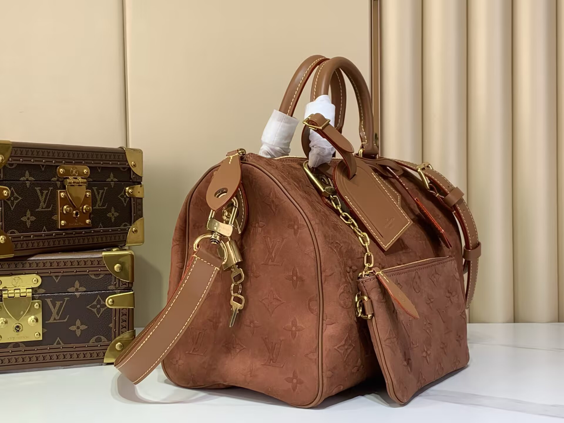 LV Speedy P9 Bandoulière 30 M29405 32 x 22.5 x 18 cm