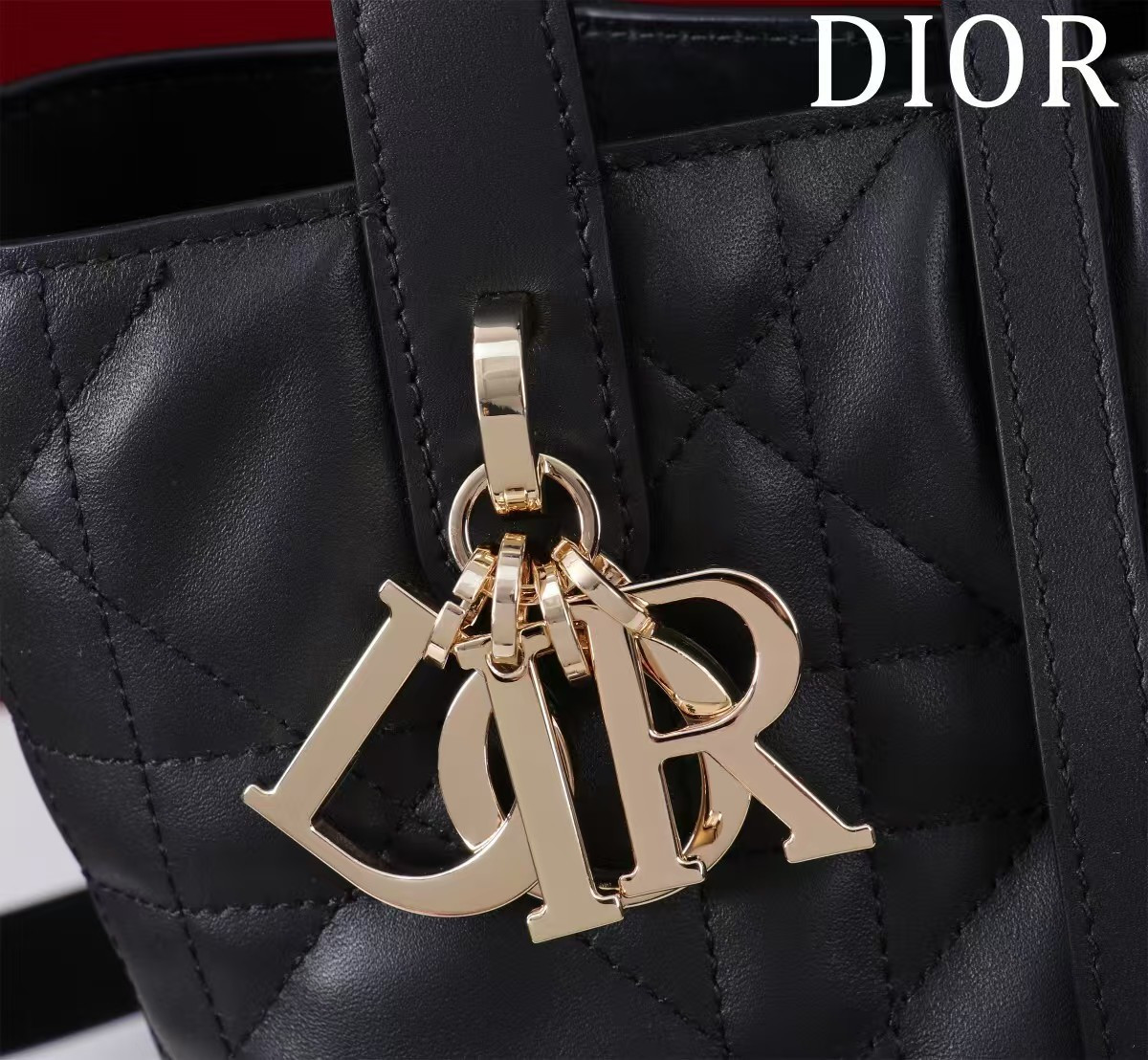 D*0r Small D*0r Toujours Vertical Tote Bag 18.5 x 18.5 x 12 cm