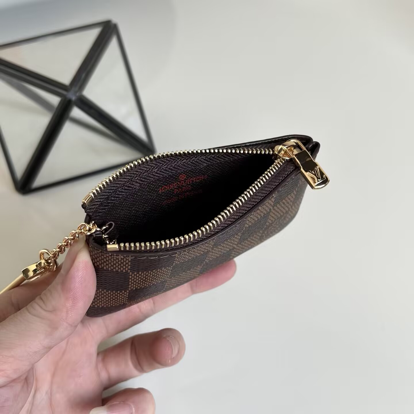 LV Key Pouch N62658 12x7x1.5cm
