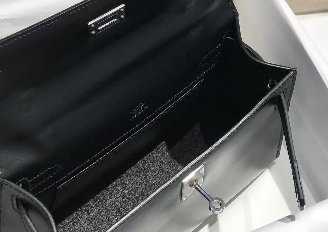 Hermès Kelly 22 Mini Box Leather 22x7x13cm