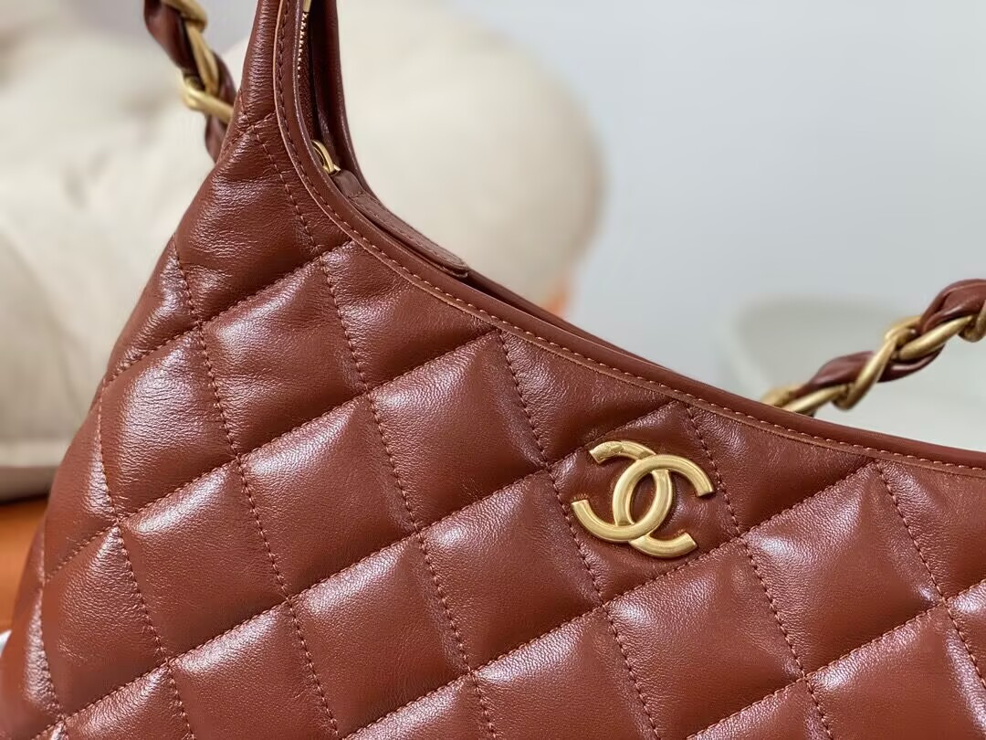 Ch*el Hobo Bag 30×28×11cm