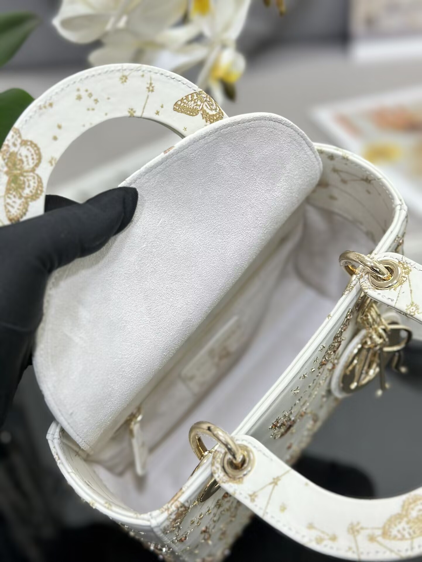 Lady D*0r Bag 20 x 16.5 x 8cm (High-end Version)