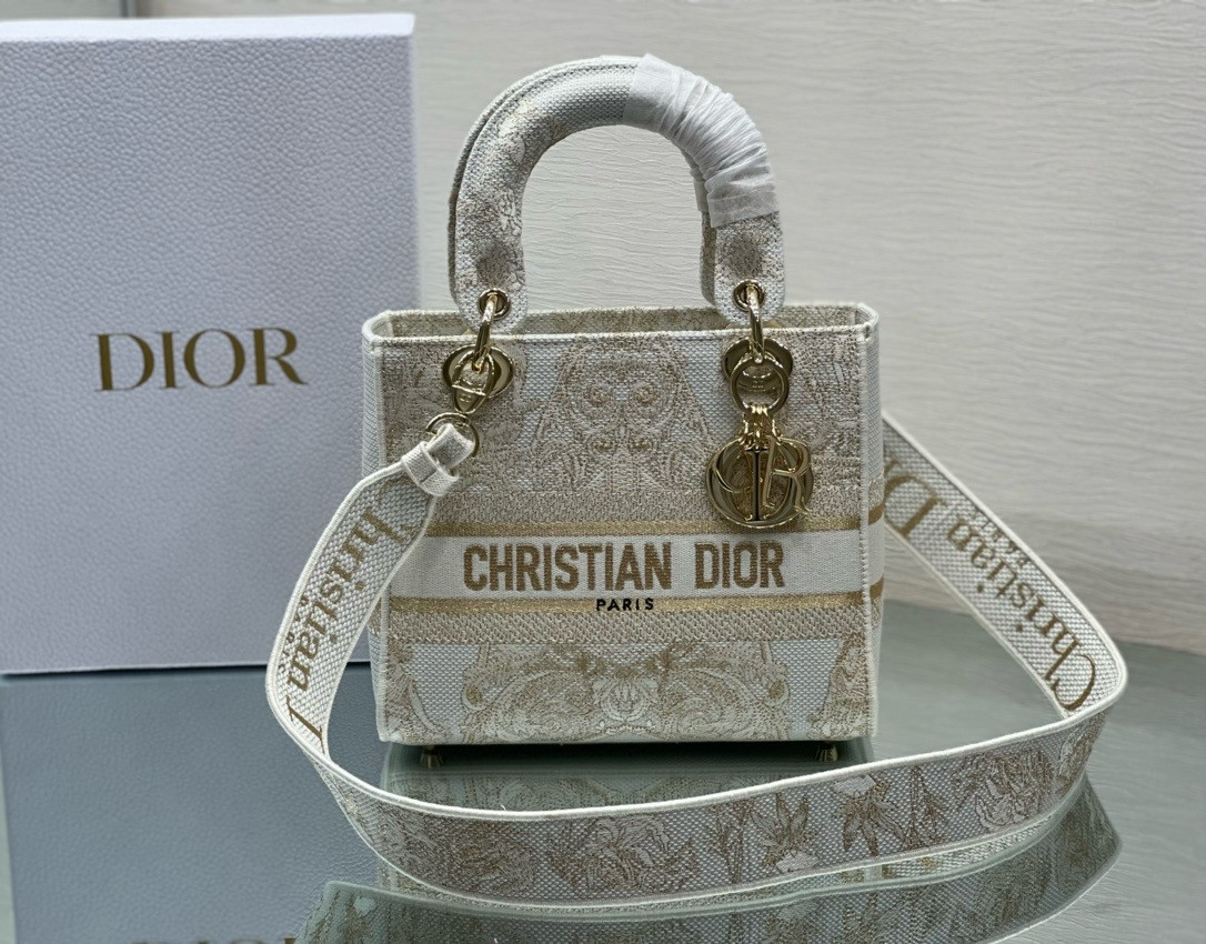 MEDIUM D*0r LADY D-LITE BAG 24 x 20 x 11 cm