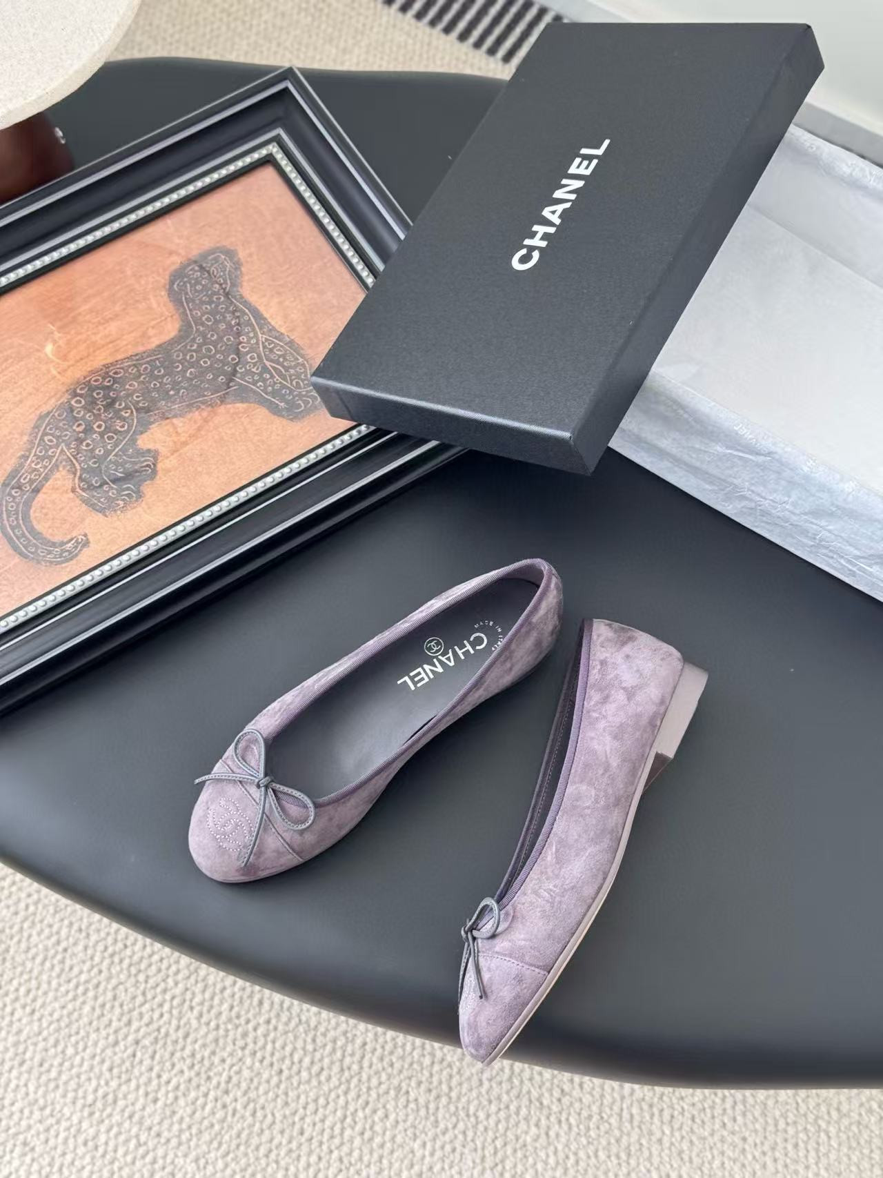 UA Ch*el Ballet flats