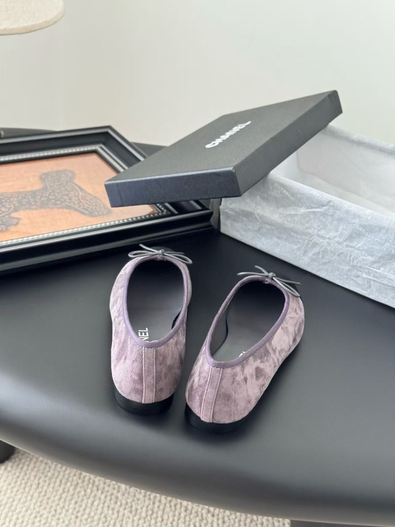 UA Ch*el Ballet flats