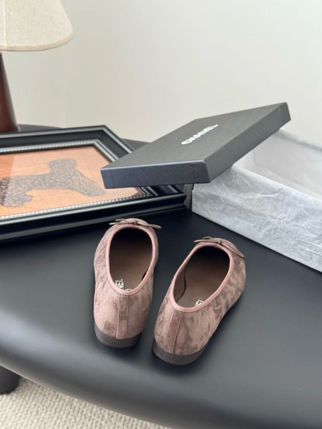 UA Ch*el Ballet flats