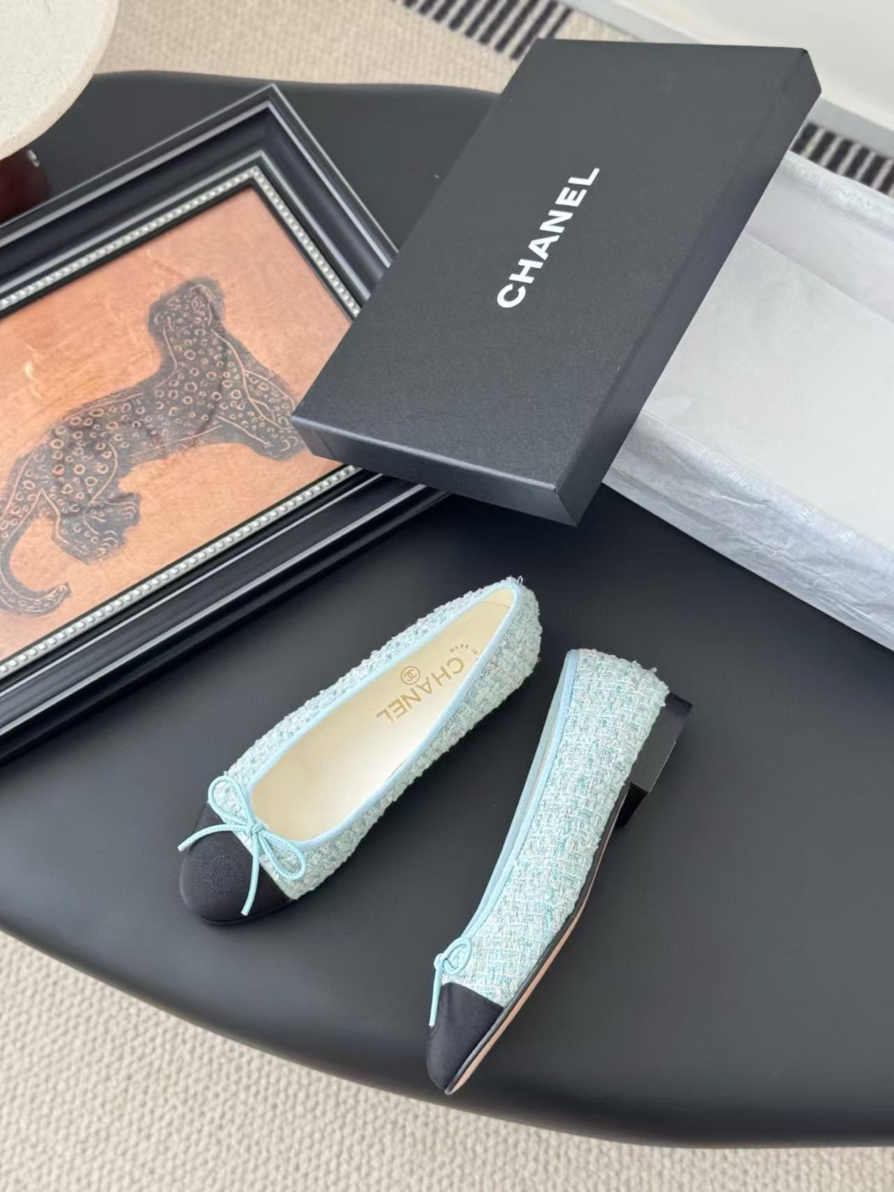 UA Ch*el Ballet flats