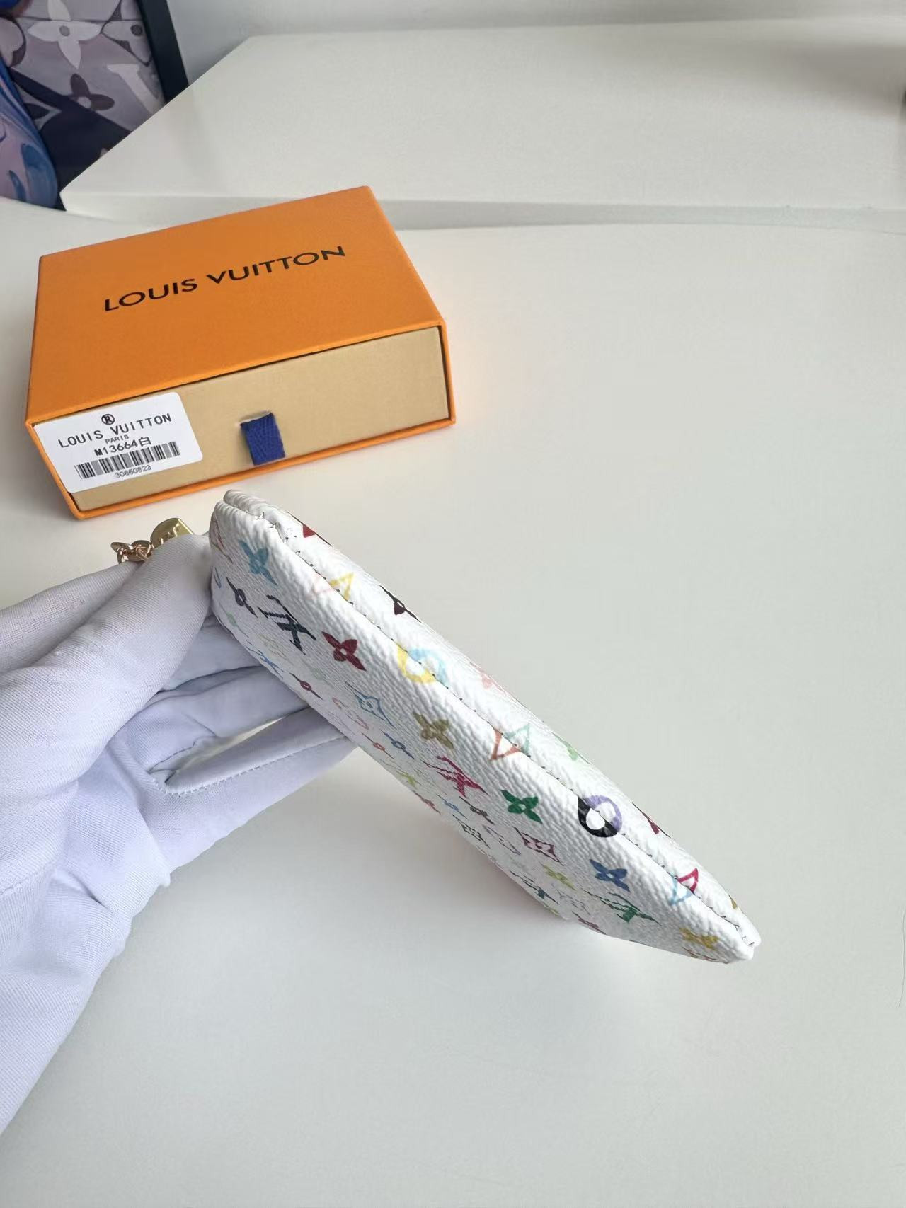 LV x TM Key Pouch M28388 12x7x1.5cm