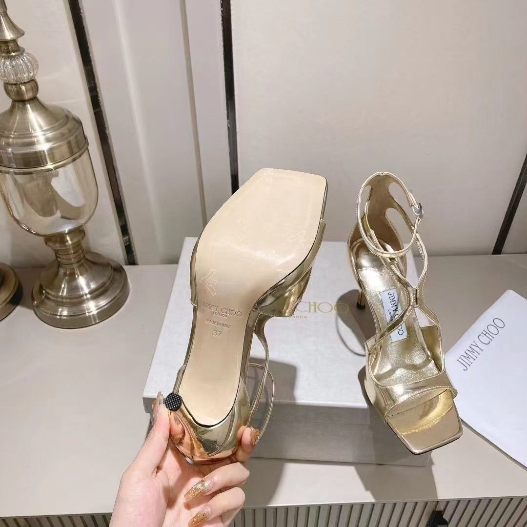 ua Ji*y Ch* azia sandals 8.5cm heel