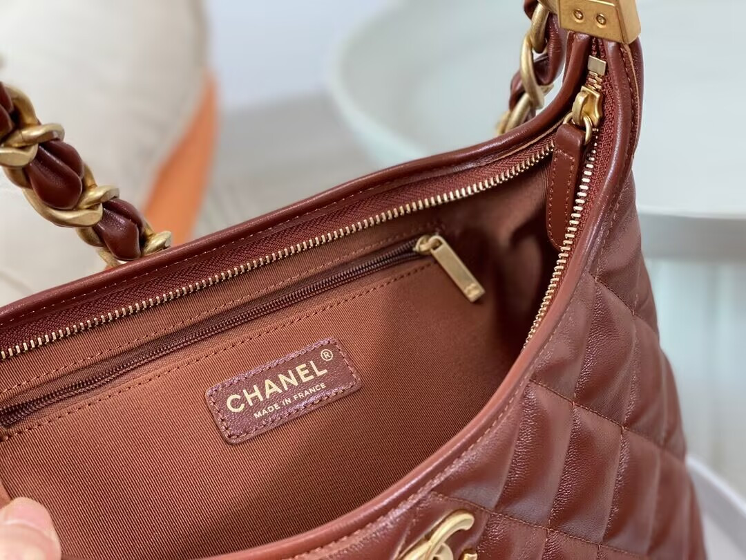 Ch*el Hobo Bag 30×28×11cm