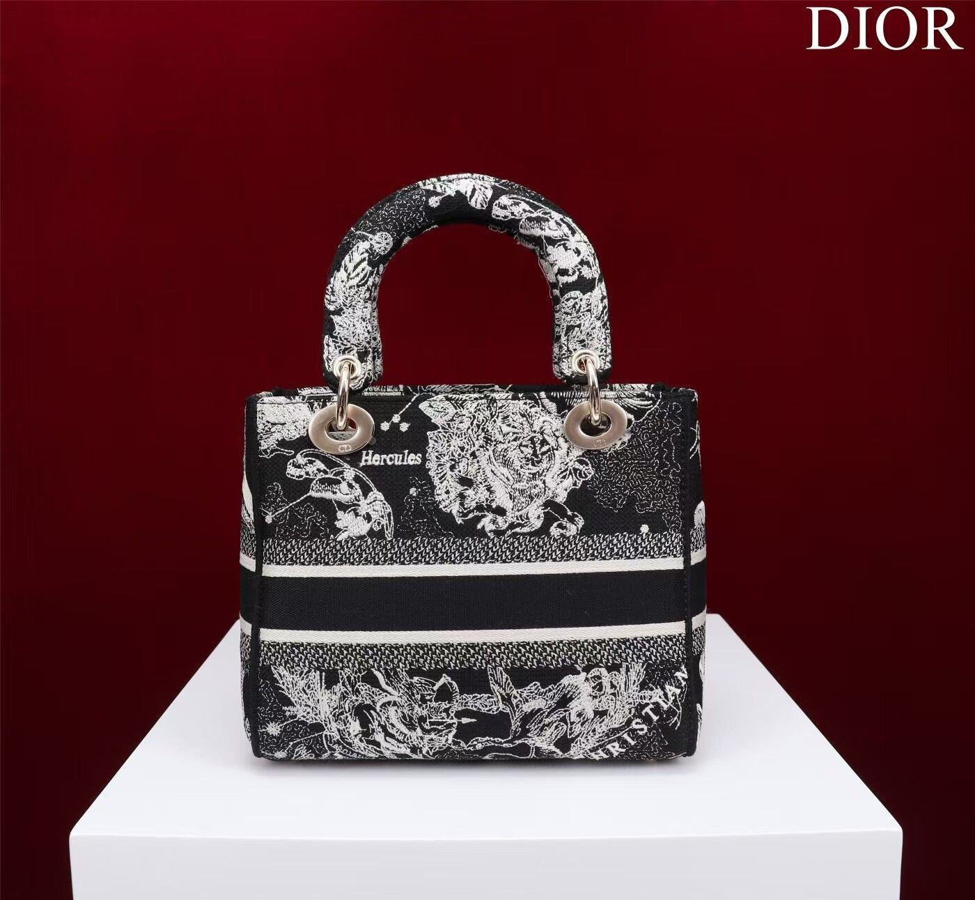 MEDIUM D*0r LADY D-LITE BAG 24 x 20 x 11 cm