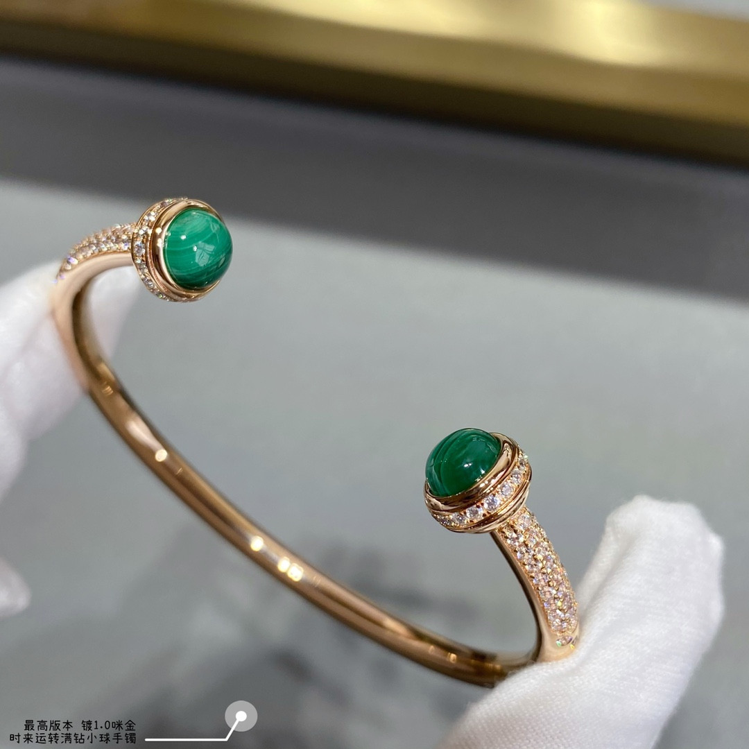 Piaget fully diamond-encrusted rotating ball Bracelet