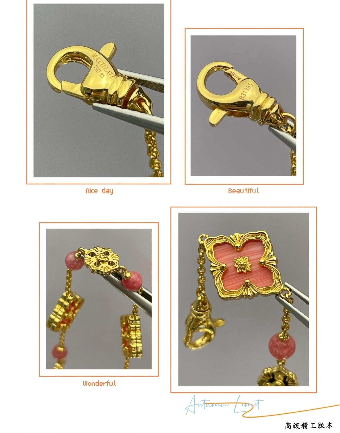 Bvcce11ati three flowers bracelet