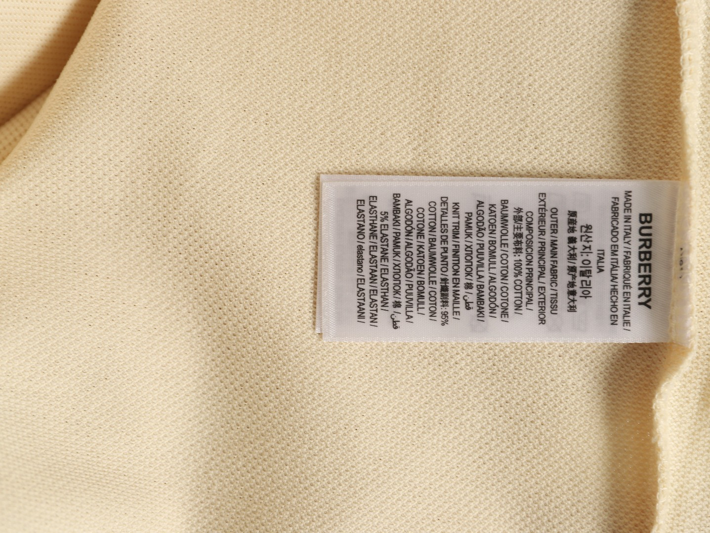 B**rry 26ss short-sleeved polo shirt