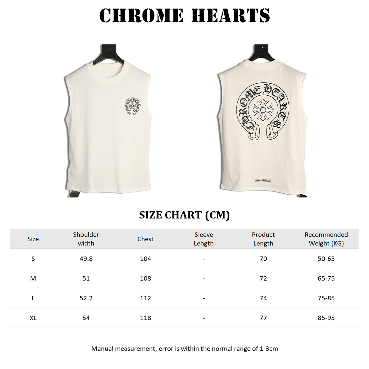 Ch**me He**ts vest