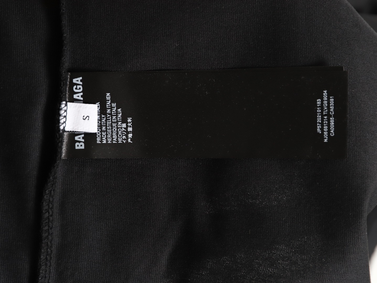 Ba*len*cia*ga Short-sleeved T-shirt