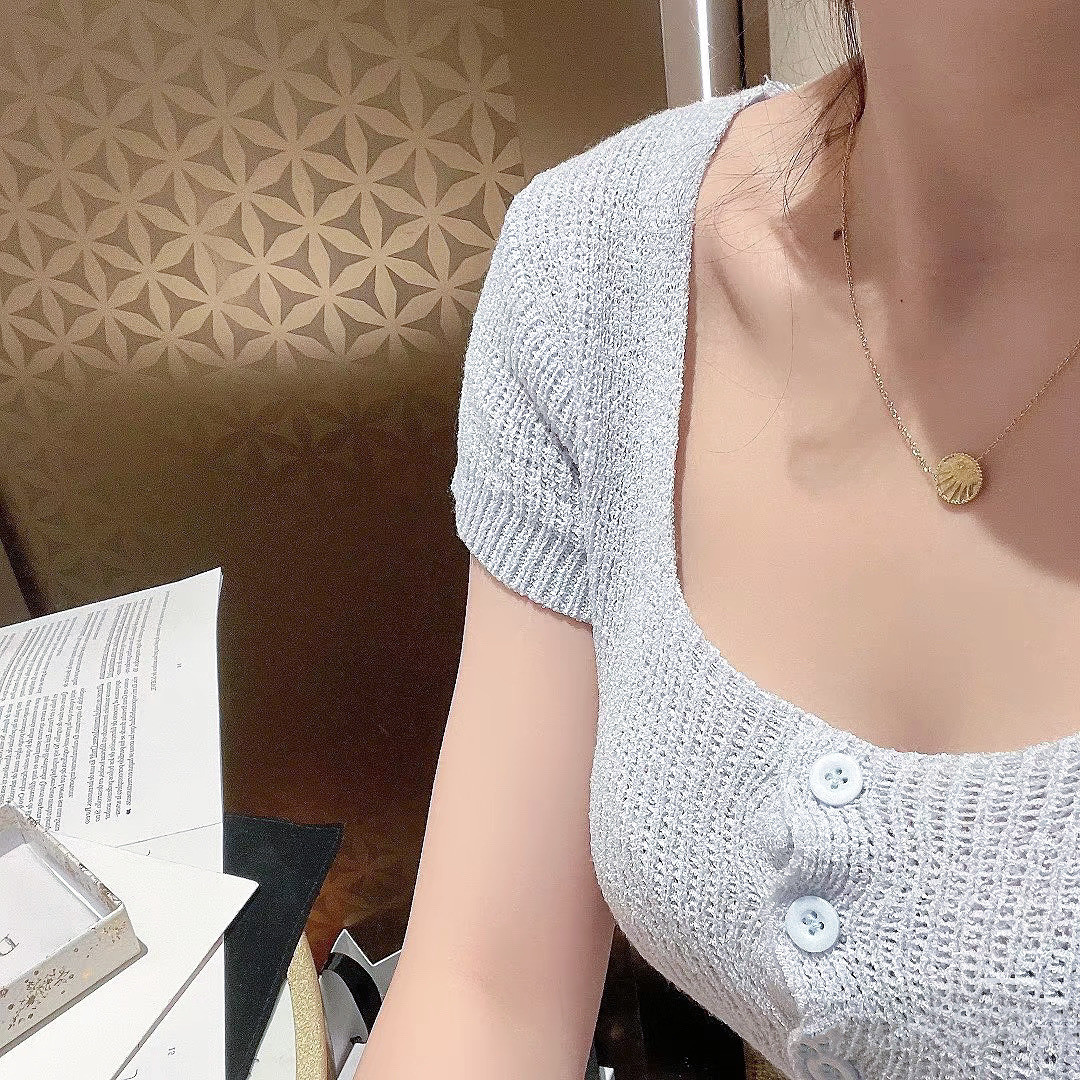 D*or rose céleste medallion necklace