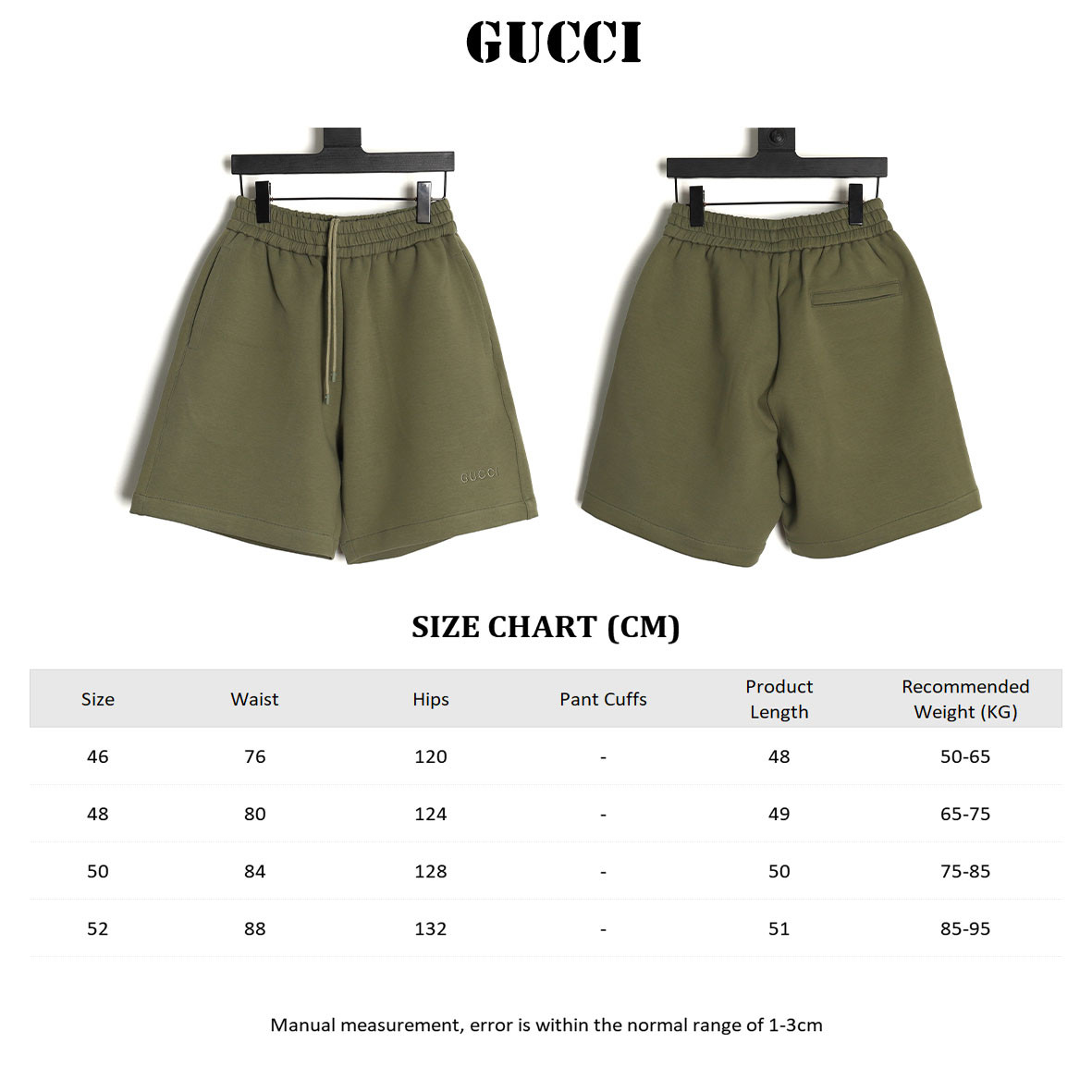 G*u*i GUC shorts