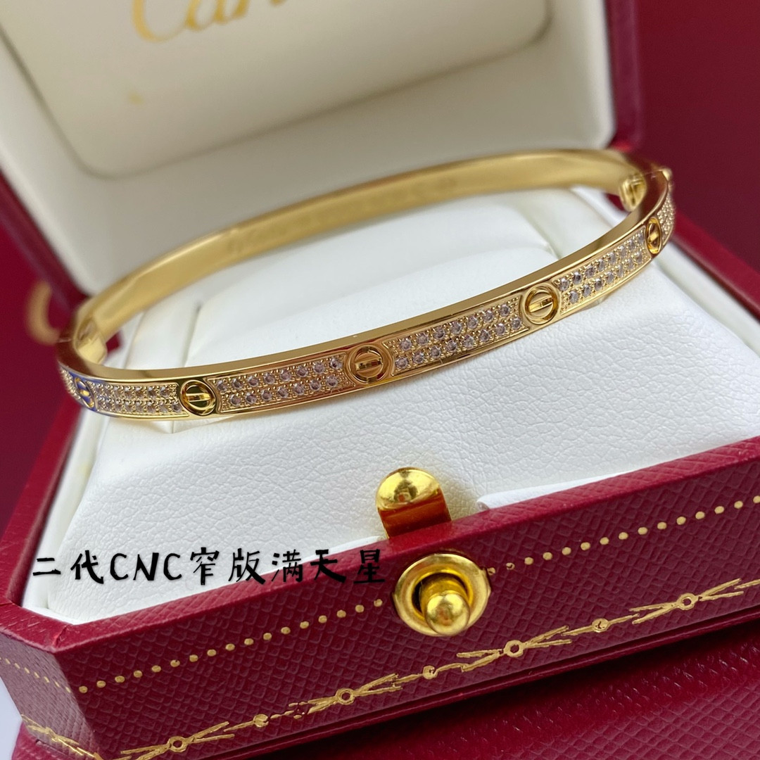 Ca*t*er Narrow Gypsophila Diamond Bracelet(No returns or exchanges accepted)