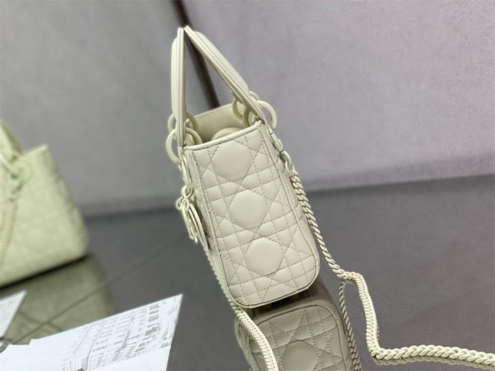 Mini Lady D*0r Bag 6.5 x 6 x 3 inches