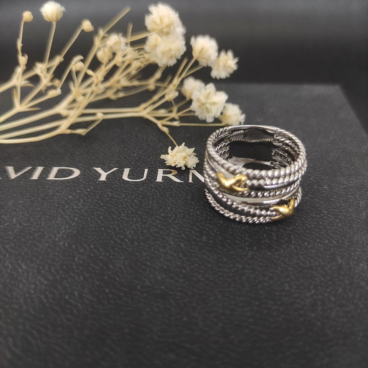 dau1d Yvrm*n double x color ring