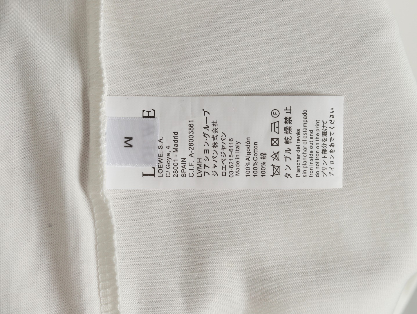 L0ew* 25ss Short-sleeved T-shirt