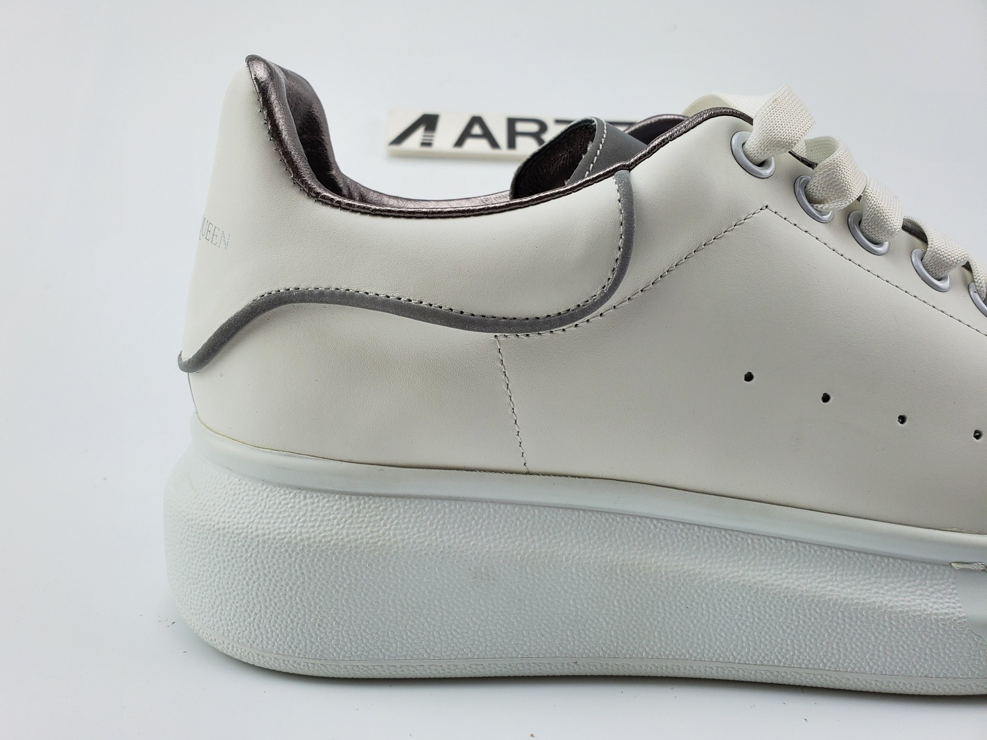 ale*d*r M*Q*en trainers long tongue 3m reflective
