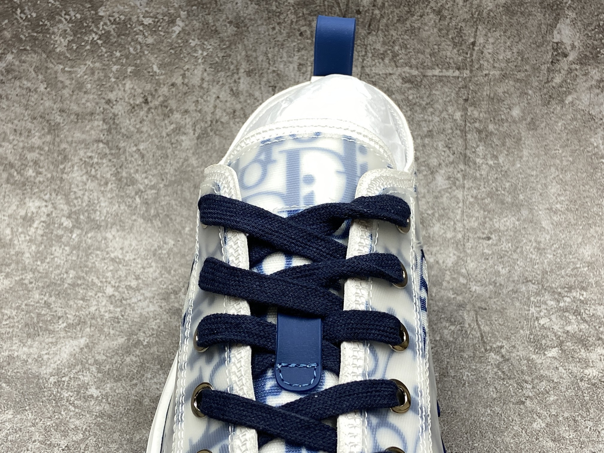 D*0r B23 Low Top Blue Oblique