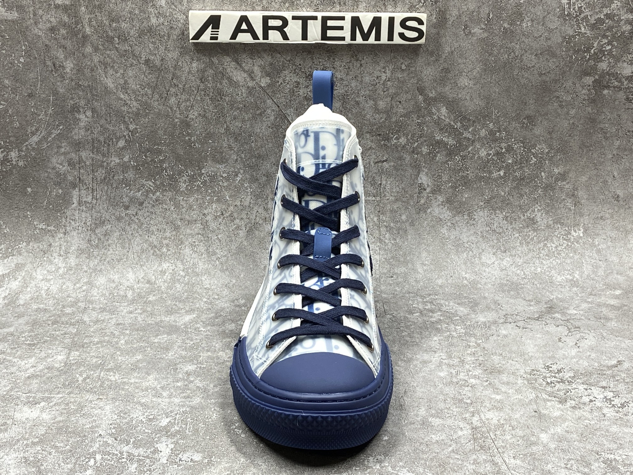 D*0r B23 High Top Blue Oblique