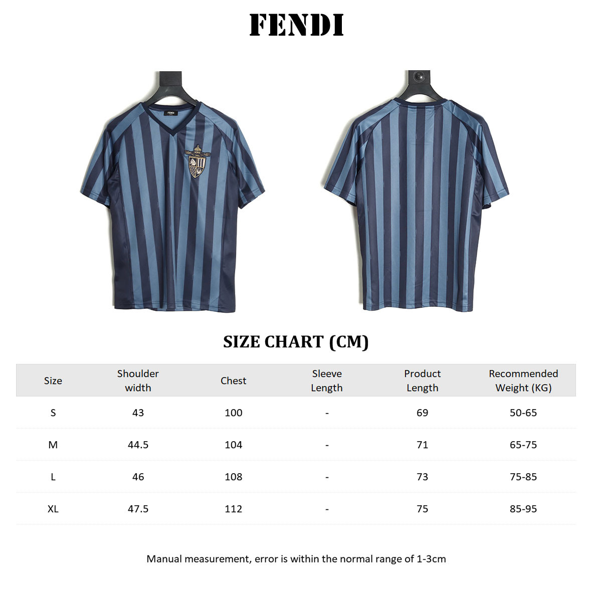 F**di FD Club Short-sleeved T-shirt