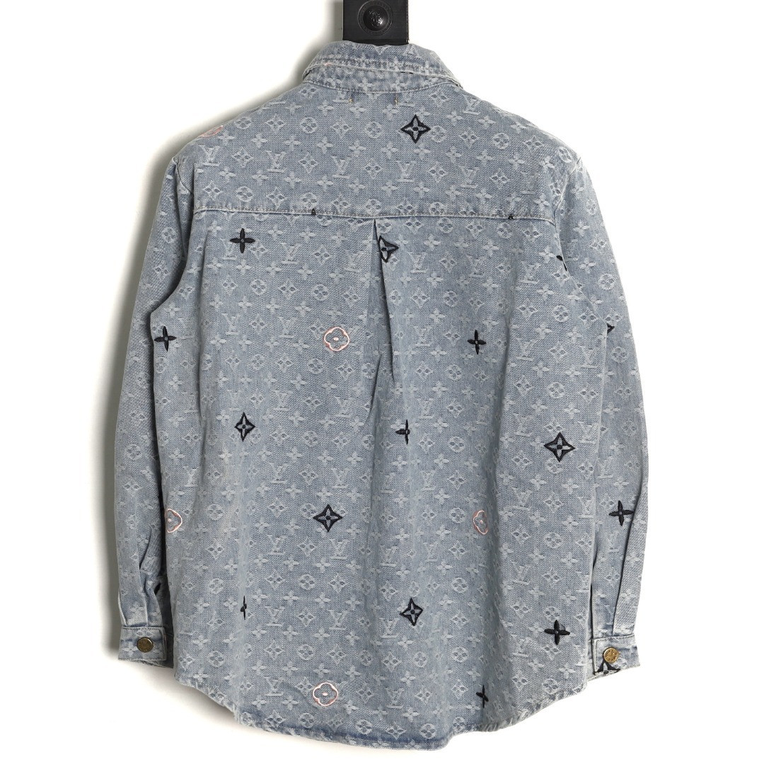 L0*is V*t0n LV Denim Coats