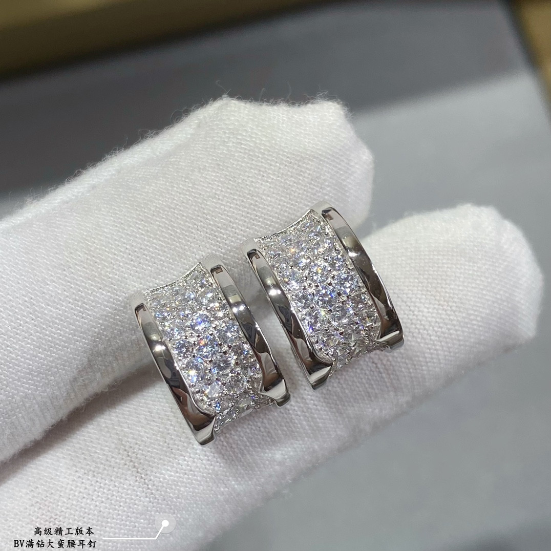 B*l*ai Full of diamond waist Earrings