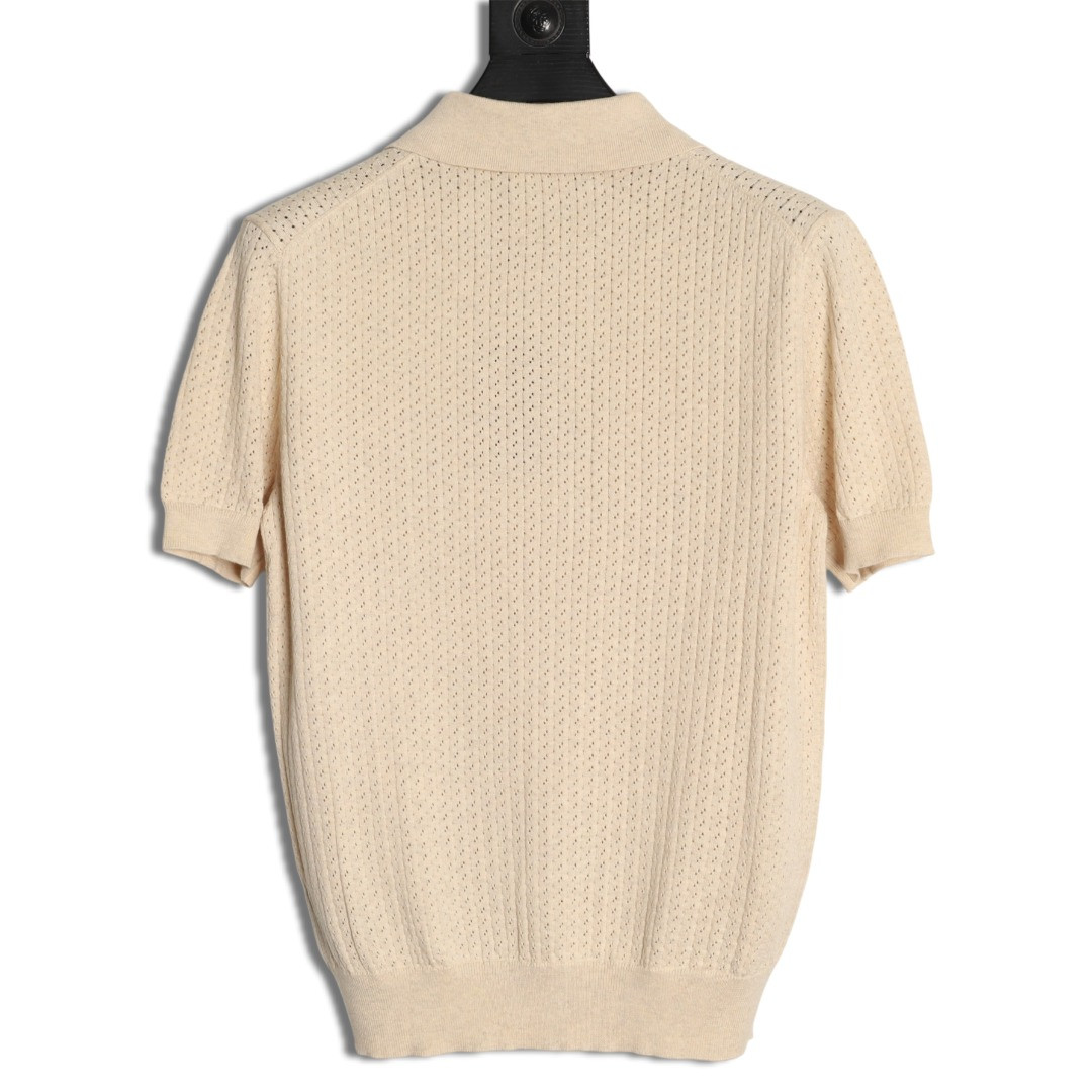 L**o p*ana short-sleeved polo shirt