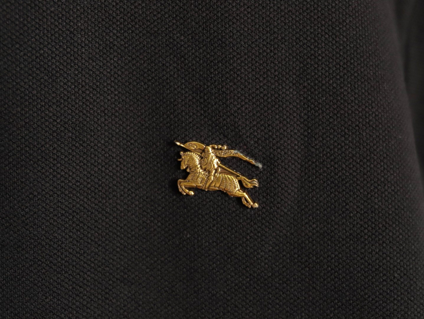 B**rry short-sleeved polo shirt black