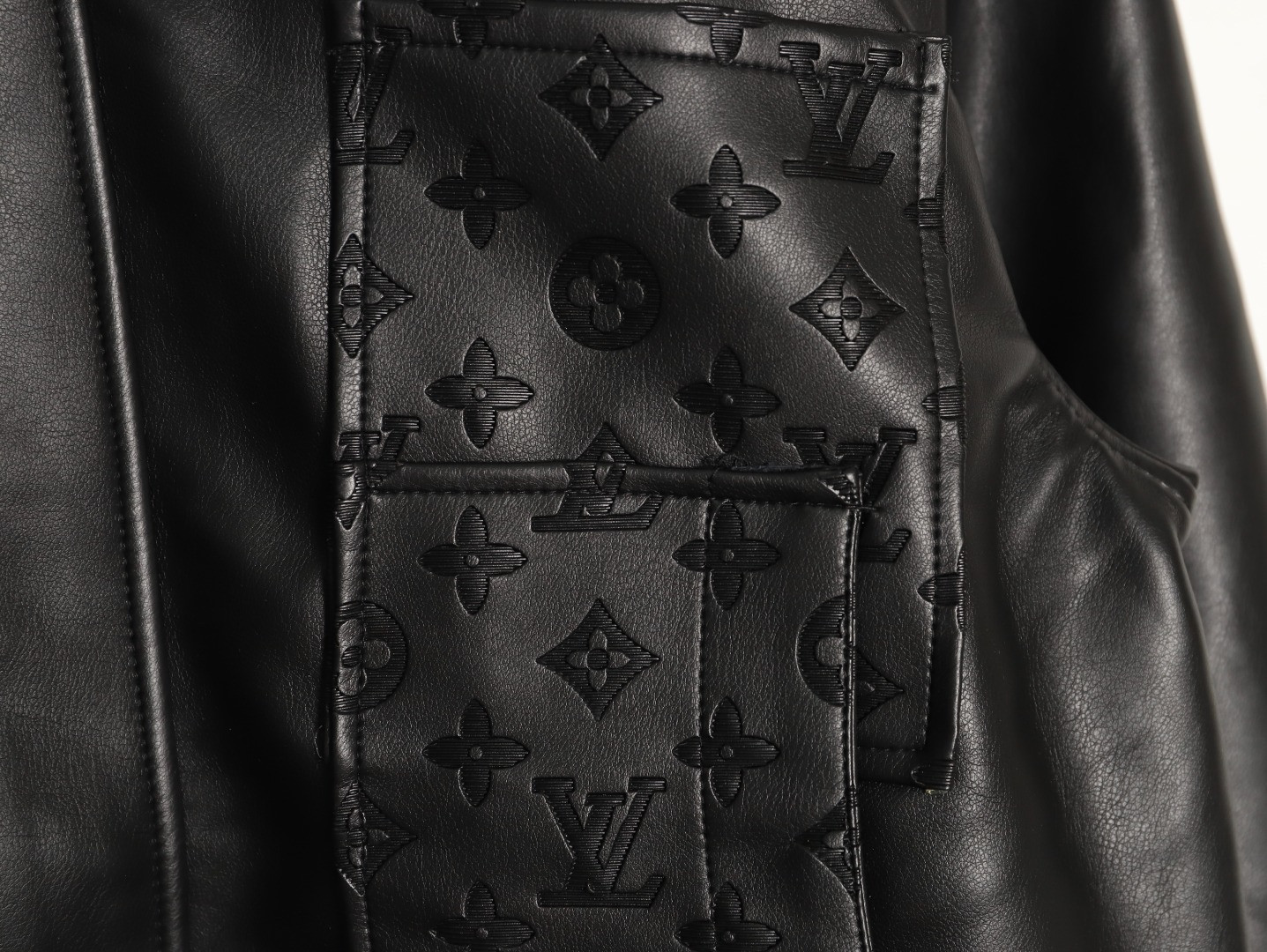L0*is V*t0n LV 25SS Leather Jacket