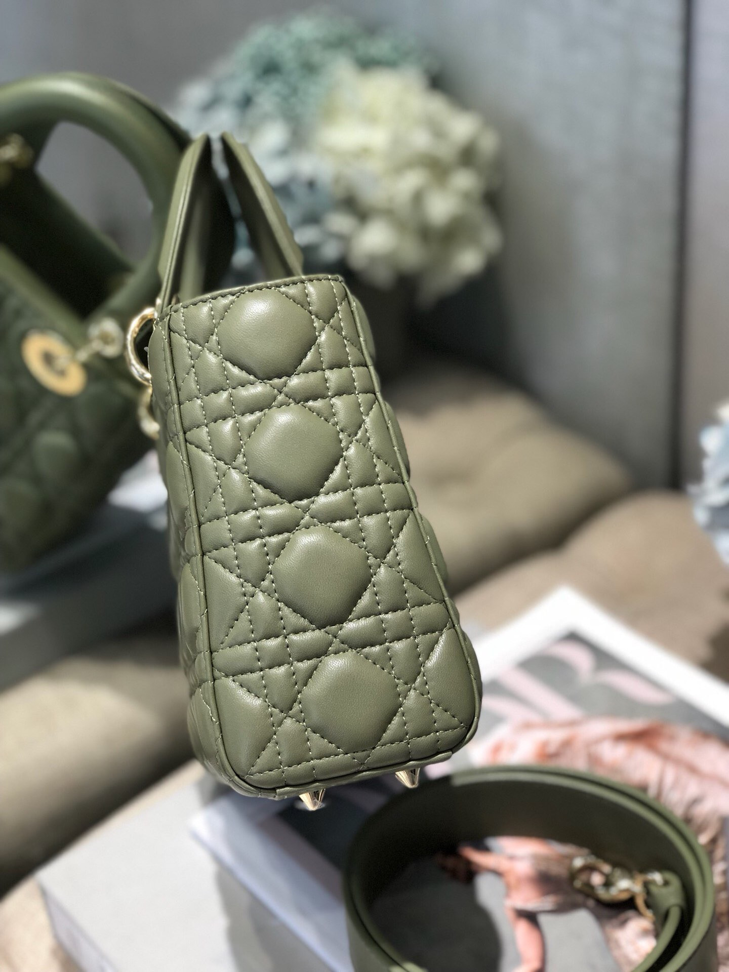 Small Lady D*0r My ABCD*0r Bag 8 x 6.5 x 3 inches