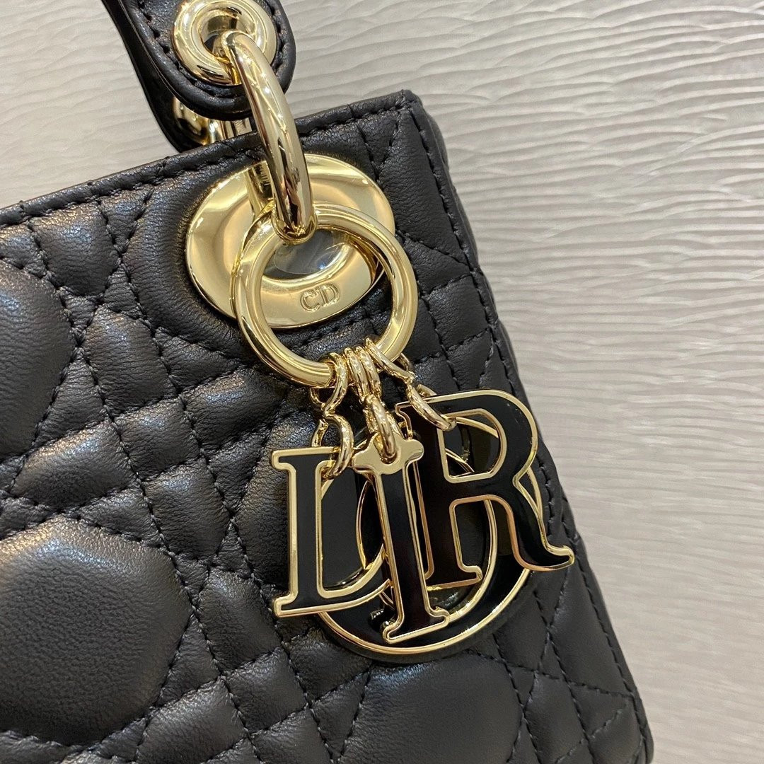 MINI LADY D*0r D*0rAMOUR BAG 6.5 x 6 x 3 inches