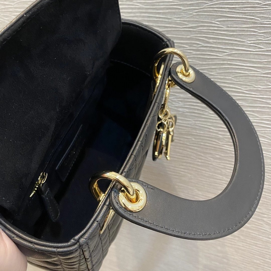 MINI LADY D*0r D*0rAMOUR BAG 6.5 x 6 x 3 inches