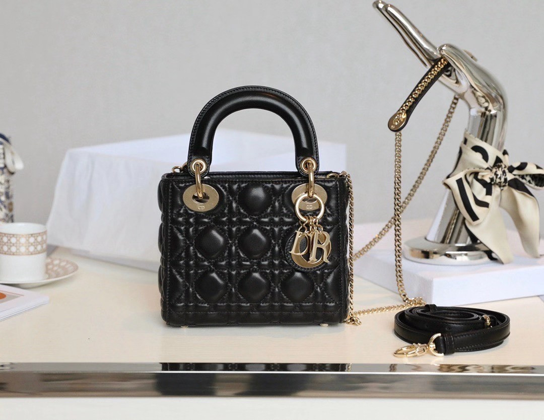 MINI LADY D*0r BAG 17cm