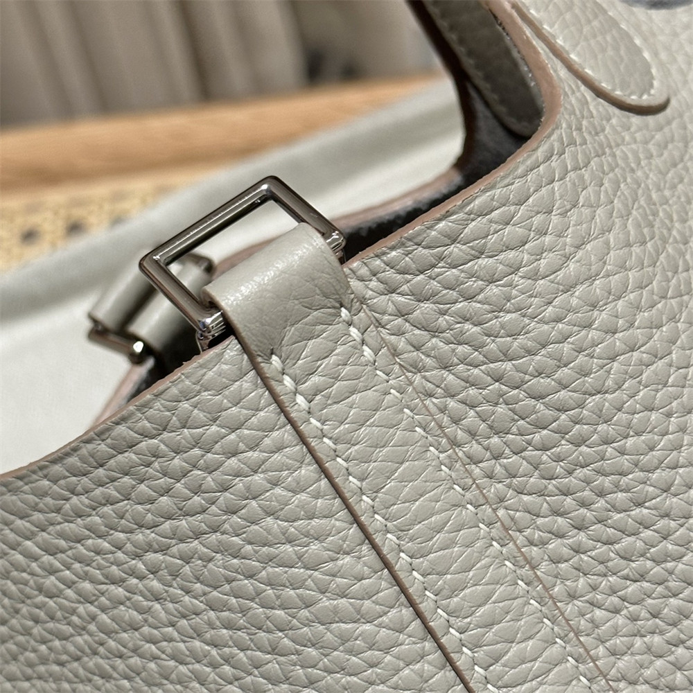 Hermès Picotin 18cm Glacier White without original box