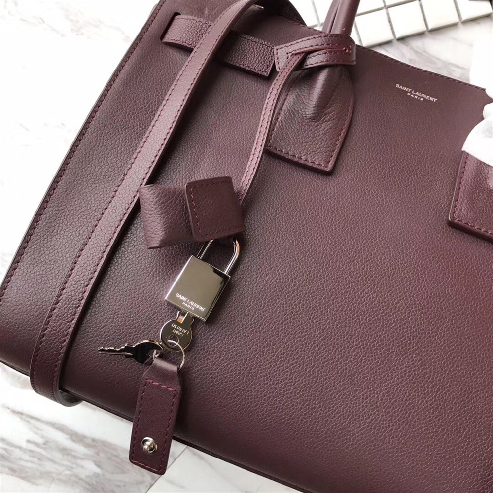 Y*L SAC DE JOUR SMALL IN GRAINED LEATHER