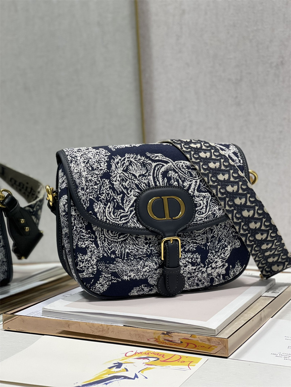 LARGE D*0r BOBBY BAG Oblique